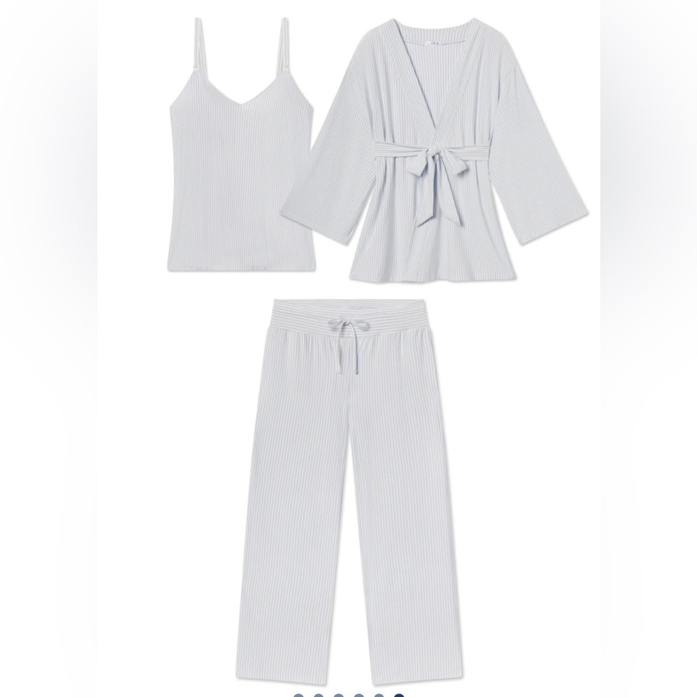 Lake Pajamas 3piece maternity set